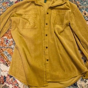 Corduroy shirt